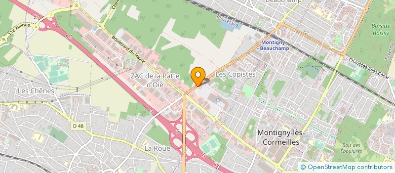 localisation de l'entreprise MVLG CYCLE HERBLAY  HERBLAY-SUR-SEINE