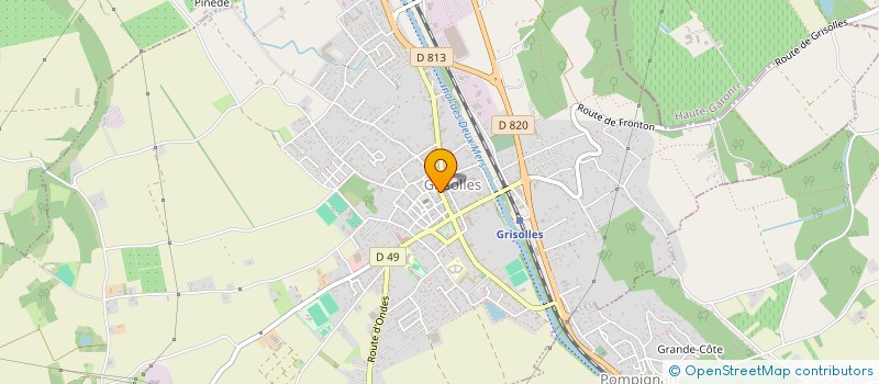 localisation de l'entreprise MVLM à GRISOLLES