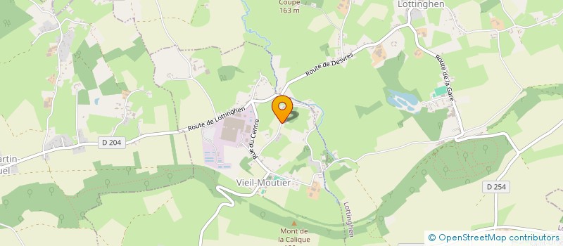 localisation de l'entreprise MVM  VIEIL-MOUTIER