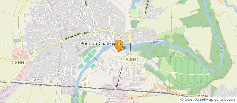 localisation de l'entreprise MVM  PONT-DU-CHATEAU