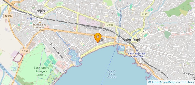 localisation de l'entreprise MVM à FREJUS