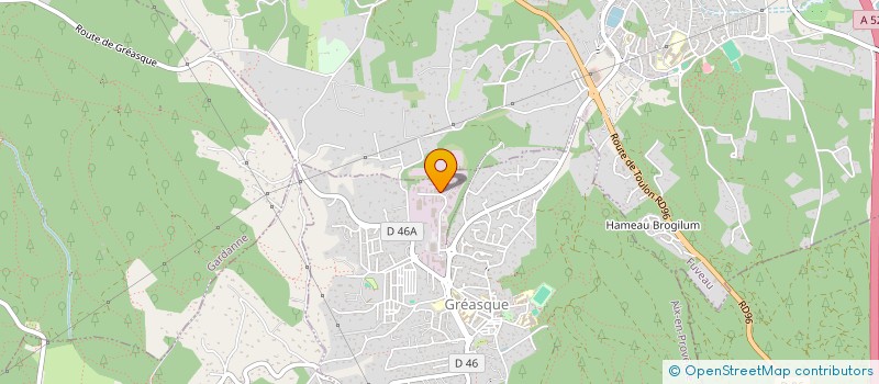 localisation de l'entreprise MVM - AIX  GREASQUE