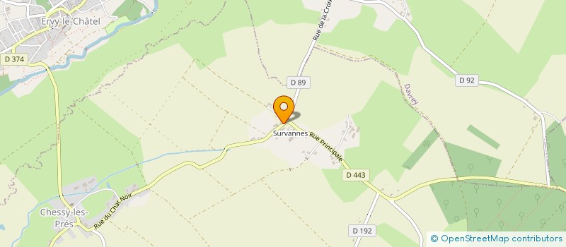 localisation de l'entreprise MVM IMMOBILIER  CHESSY-LES-PRES