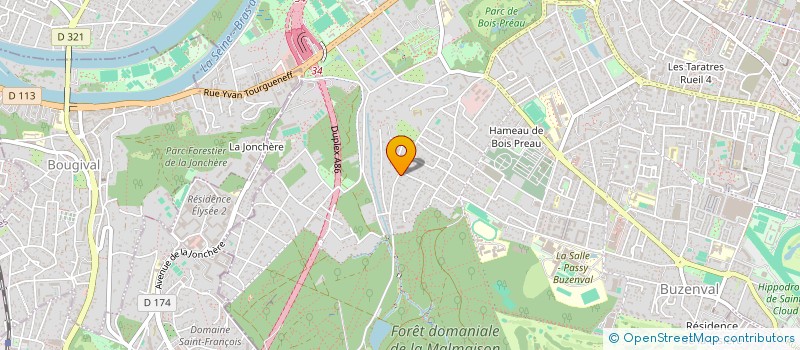 localisation de l'entreprise MVM INVESTS à RUEIL-MALMAISON