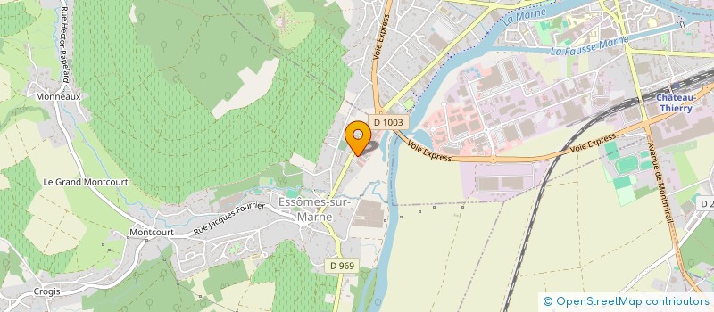 localisation de l'entreprise MVM LE DISCOUNTEUR  ESSOMES-SUR-MARNE