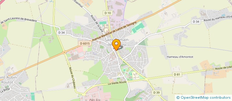 localisation de l'entreprise MVM76  SAINT-ROMAIN-DE-COLBOSC