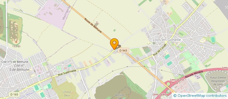 localisation de l'entreprise MVMH  LOOS-EN-GOHELLE