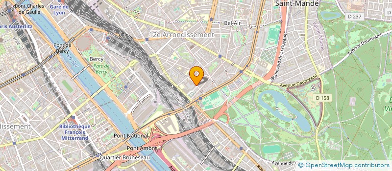 localisation de l'entreprise MVMS ARCHITECTES  PARIS