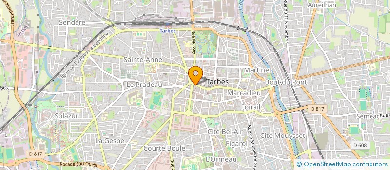 localisation de l'entreprise MVN COMMUNICATION  TARBES