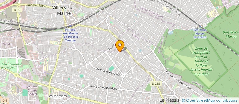 localisation de l'entreprise MVN CONSEIL  CHAMPIGNY-SUR-MARNE