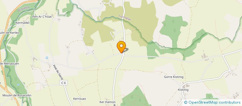 localisation de l'entreprise MVNC IMMO  SIZUN