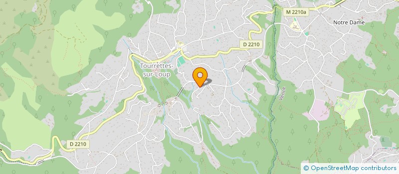 localisation de l'entreprise MVNS PRODUCTIONS à TOURRETTES-SUR-LOUP