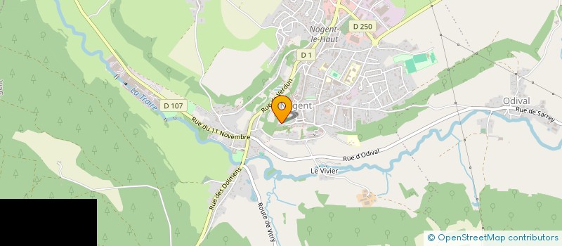 localisation de l'entreprise MVO à NOGENT