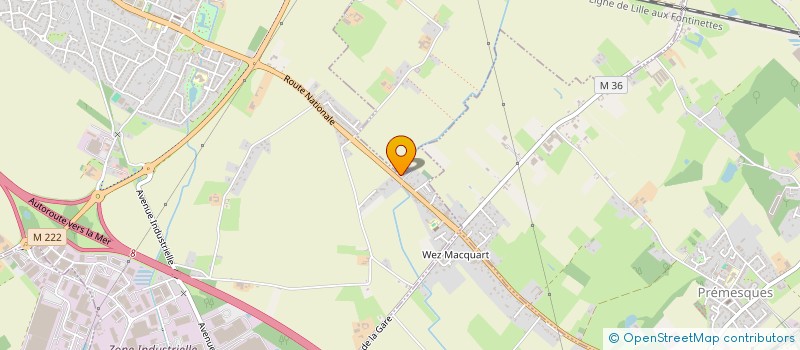 localisation de l'entreprise MVO EDITIONS  LA CHAPELLE-D'ARMENTIERES