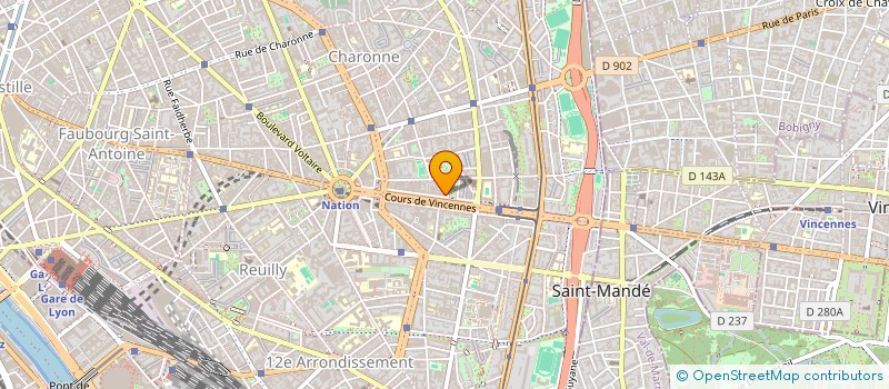 localisation de l'entreprise MVO LOCATION  PARIS