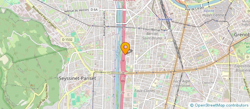 localisation de l'entreprise MVP à GRENOBLE