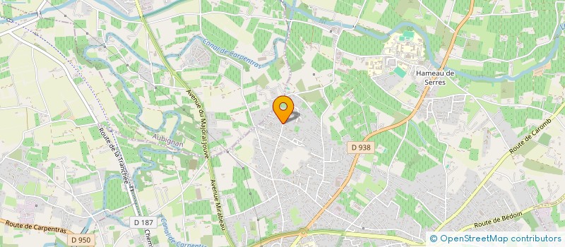 localisation de l'entreprise MVP  CARPENTRAS