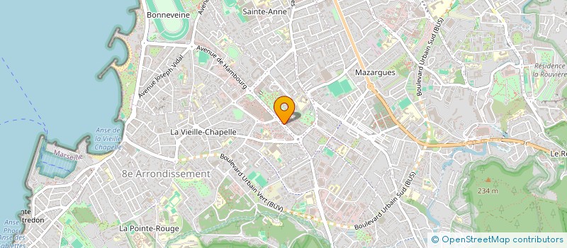 localisation de l'entreprise MVP à MARSEILLE