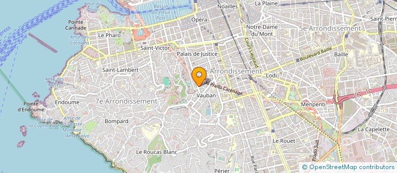 localisation de l'entreprise MVP à MARSEILLE