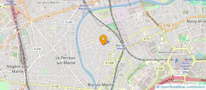 localisation de l'entreprise MVP CONSEILS à BRY-SUR-MARNE