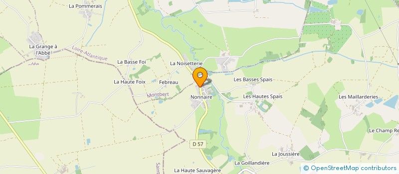 localisation de l'entreprise MVP ECO BOIS  LA PLANCHE