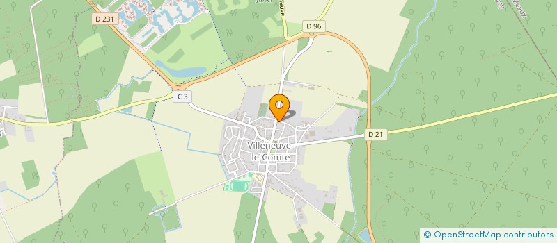 localisation de l'entreprise MVP MOTORS  VILLENEUVE-LE-COMTE