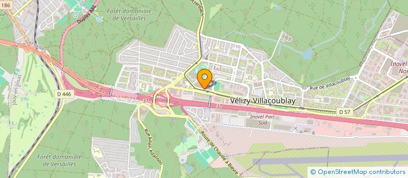 localisation de l'entreprise MVP NOTAIRES  VELIZY-VILLACOUBLAY