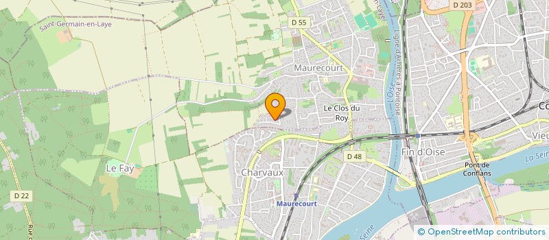 localisation de l'entreprise MVP OPTIQUE  MAURECOURT