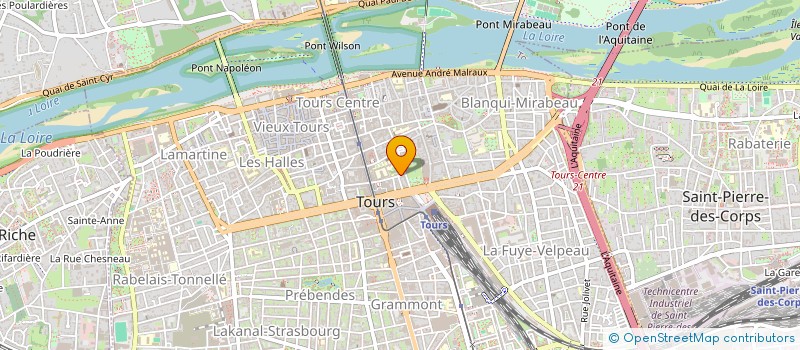 localisation de l'entreprise MVP PARIS  TOURS