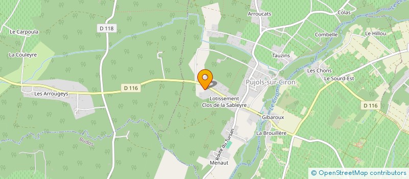 localisation de l'entreprise MVP SERVICE à LANGON