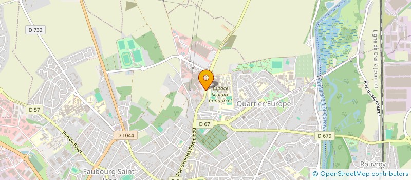 localisation de l'entreprise MVP02 à SAINT-QUENTIN