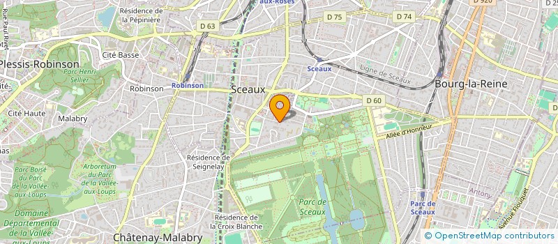 localisation de l'entreprise MVPI à SCEAUX