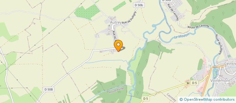 localisation de l'entreprise MVR  AUTREY