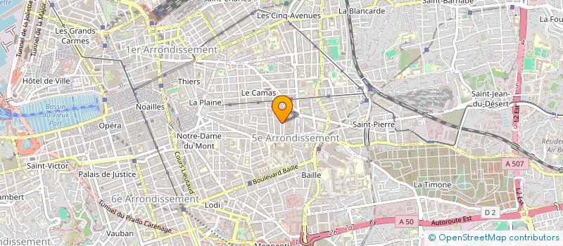 localisation de l'entreprise MVR à MARSEILLE
