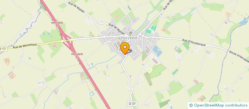 localisation de l'entreprise MVRH  HERZEELE