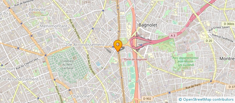 localisation de l'entreprise MVS  PARIS