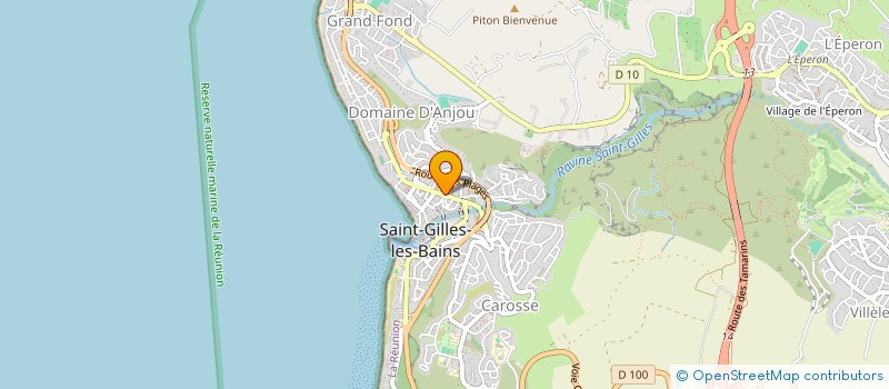 localisation de l'entreprise MVS à SAINT-PAUL