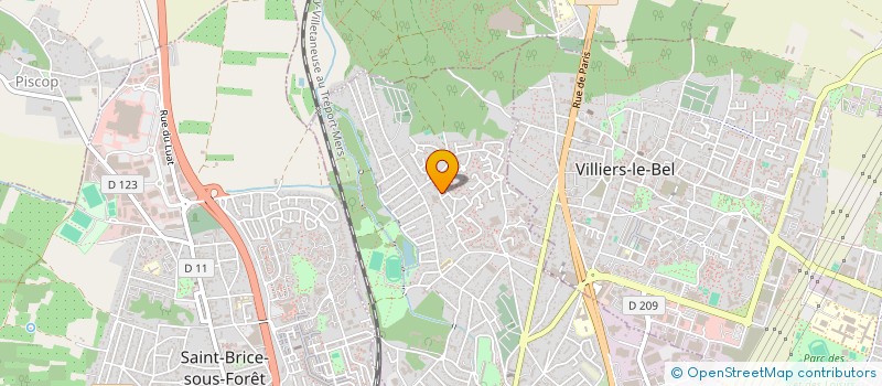 localisation de l'entreprise MVS à SARCELLES