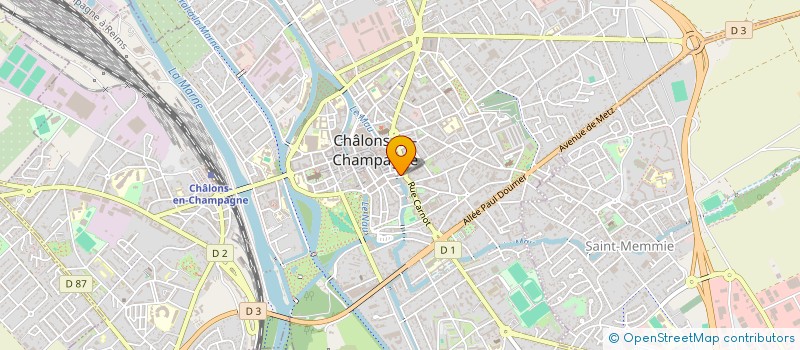 localisation de l'entreprise MVS  CHALONS-EN-CHAMPAGNE