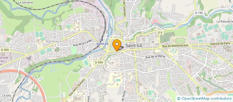 localisation de l'entreprise MVS  SAINT-LO