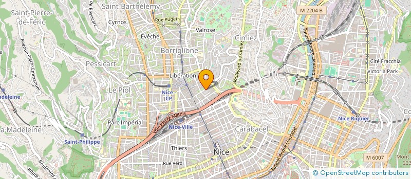 localisation de l'entreprise MVS CONCEPT  NICE