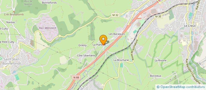 localisation de l'entreprise MVS CONCEPT  SAINT-CHAMOND