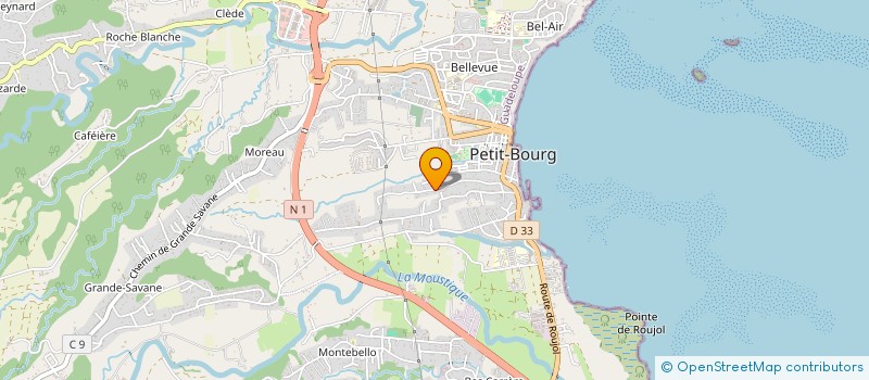 localisation de l'entreprise MVS CONSTRUCTION à PETIT-BOURG