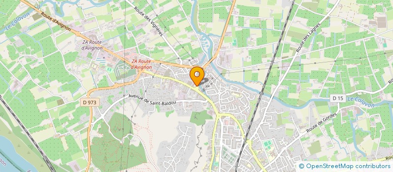 localisation de l'entreprise MVS IMMO LES 3 ECLATS  CAVAILLON