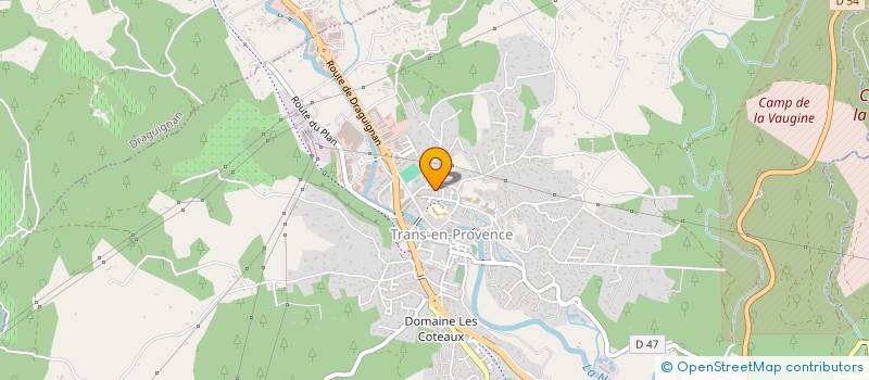 localisation de l'entreprise MVS INFORMATIQUE à TRANS-EN-PROVENCE