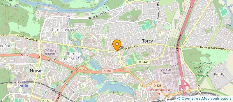 localisation de l'entreprise MVS RESTAURATION à TORCY