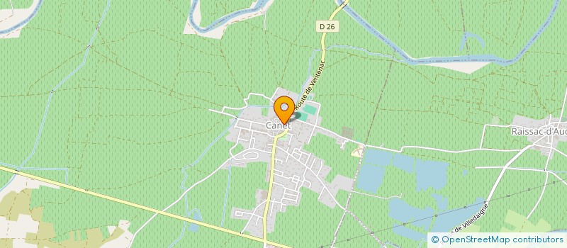 localisation de l'entreprise MVSE LEATHER  LUC-SUR-ORBIEU