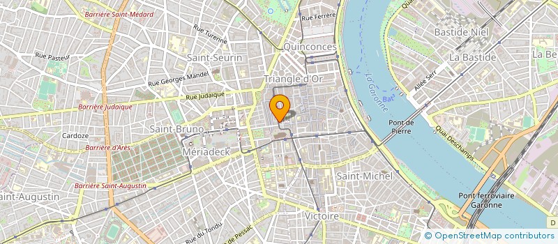 localisation de l'entreprise MVSH à BORDEAUX