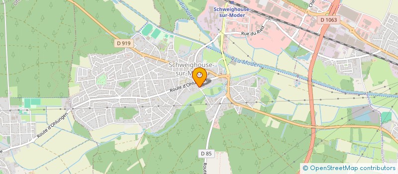 localisation de l'entreprise MVSM à SCHWEIGHOUSE-SUR-MODER