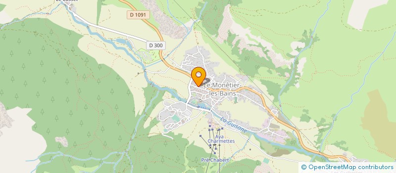 localisation de l'entreprise MVSPORTS à LE MONETIER-LES-BAINS